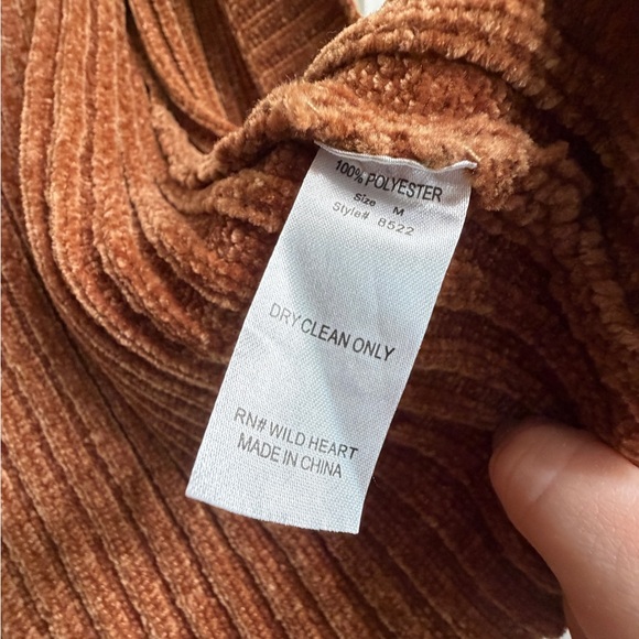 Woven Heart Women’s Chenille Open Front Cardigan Sweater Medium - Picture 4 of 6